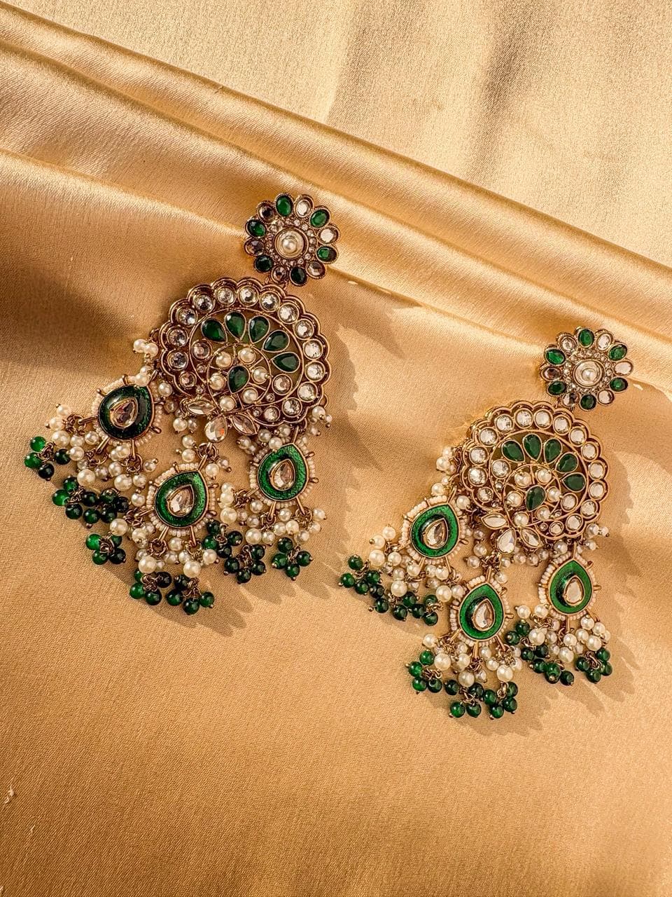 Emerald Pearl Heritage Drops - Image 1